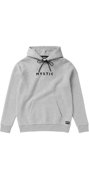 2025 Mystic Mens Brand Hood Sweat M25-CL-H-BRH-848 - Light Grey Melee